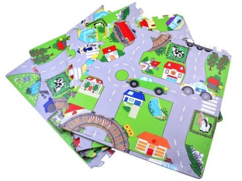 Puzzle podłogowe ULICA piankowe EVA | ZA2510 JOKOMISIADA - zabawki Wieliczka Puzzle podłogowe ULICA piankowe EVA | ZA2510 JOKOMISIADA - zabawki Wieliczka