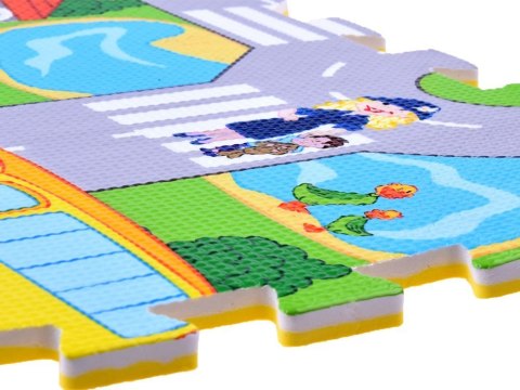 Puzzle podłogowe ULICA piankowe EVA | ZA2510 JOKOMISIADA - zabawki Wieliczka Puzzle podłogowe ULICA piankowe EVA | ZA2510 JOKOMISIADA - zabawki Wieliczka