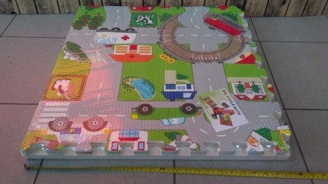 Puzzle podłogowe ULICA piankowe EVA | ZA2510 JOKOMISIADA - zabawki Wieliczka Puzzle podłogowe ULICA piankowe EVA | ZA2510 JOKOMISIADA - zabawki Wieliczka