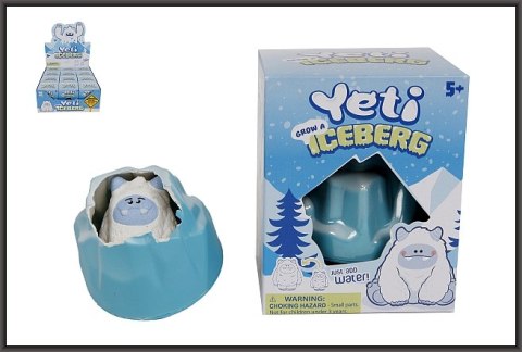 Yeti 6cm wychodzący z góry lodowej HIPO - zabawki Yeti 6cm wychodzący z góry lodowej HIPO - zabawki