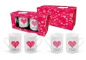 Zestaw 2 kubków NBC wysokich 290ml - Kocham Cię do kwadratu / na okrągło BGtech - śmieszne kubki Zestaw 2 kubków NBC wysokich 290ml - Kocham Cię do kwadratu / na okrągło BGtech - śmieszne kubki