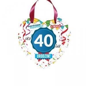Serce wiszące ''40'' DIL Serce wiszące ''40'' DIL