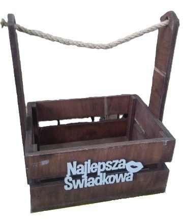 Skrzynka na alkohol nosidło Najlepsza Świadkowa MĄKA Skrzynka na alkohol nosidło Najlepsza Świadkowa MĄKA