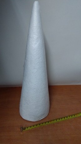 Stożek styropianowy 35cm 2szt. ALIGA