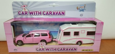 Volvo V70 z przyczepą camping 520194 HIPO - zabawki Volvo V70 z przyczepą camping 520194 HIPO - zabawki