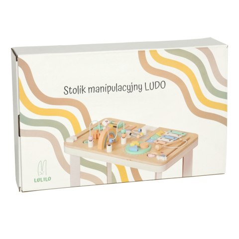 Stolik manipulacyjny LULILO montessori miętowy Kik sp. z o.o. sp. k. Stolik manipulacyjny LULILO montessori miętowy Kik sp. z o.o. sp. k.