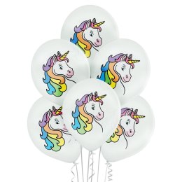 Balony 30 cm jednorożec 6szt. | BN06-365 ALIGA