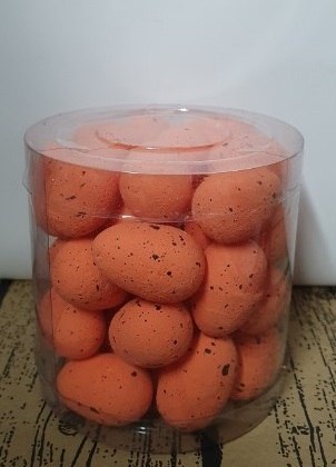 Jajka w kloszu 3cm POMARAŃCZOWE 36 szt 7735 GAJO-torebki ,serwetki