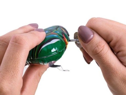 Metalowa kultowa żabka PRL-u skacząca ŻABA | ZA2235 JOKOMISIADA - zabawki Wieliczka Metalowa kultowa żabka PRL-u skacząca ŻABA | ZA2235 JOKOMISIADA - zabawki Wieliczka