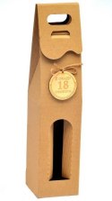 Pudełko kartonowe na alkohol 39 x 9 x 9 cm - 5szt. 18 LAT RS8szare GAJO-torebki ,serwetki Pudełko kartonowe na alkohol 39 x 9 x 9 cm - 5szt. 18 LAT RS8szare GAJO-torebki ,serwetki