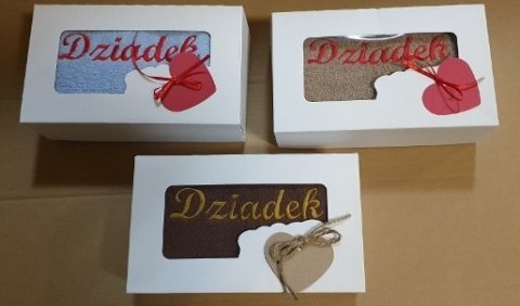 Ręcznik w pudełku 50x100 DZIADEK FUZJA-SĄSIAD Ręcznik w pudełku 50x100 DZIADEK FUZJA-SĄSIAD