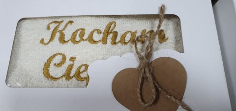 Ręcznik w pudełku 50X100 KOCHAM CIĘ FUZJA-SĄSIAD Ręcznik w pudełku 50X100 KOCHAM CIĘ FUZJA-SĄSIAD