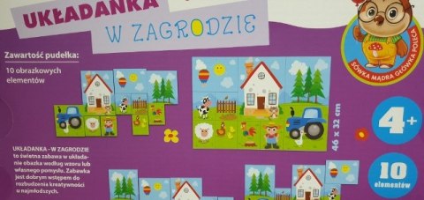 Układanka 10el W ZAGRODZIE ALEXANDER - GRY Układanka 10el W ZAGRODZIE ALEXANDER - GRY