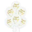 Balony 30cm Chrzest Św. białe 6szt. ALIGA Balony 30cm Chrzest Św. białe 6szt. ALIGA