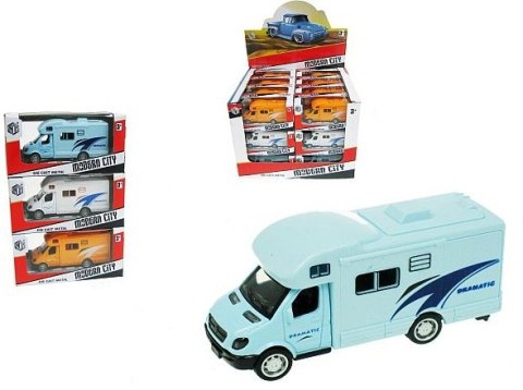 Auto metalowe 11cm CAMPER HIPO - zabawki Auto metalowe 11cm CAMPER HIPO - zabawki