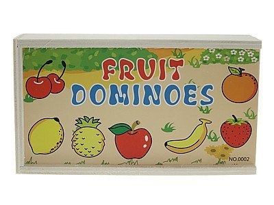 Domino drewniane owoce ADAR Domino drewniane owoce ADAR