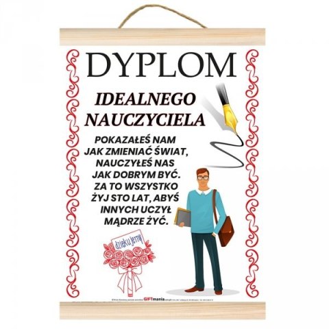 Dyplom IDEALNEGO NAUCZYCIELA DIL Dyplom IDEALNEGO NAUCZYCIELA DIL
