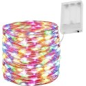 Lampki na druciku 100 LED - multicolor | 1699 ISO TRADE - Maxy
