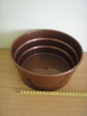 Miska stroik 19cm czarne złoto POLPLAST Miska stroik 19cm czarne złoto POLPLAST