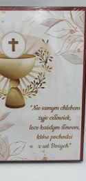 Obraz 18x25cm KOMUNIA ŚWIĘTA RUMIN-obrazy Obraz 18x25cm KOMUNIA ŚWIĘTA RUMIN-obrazy