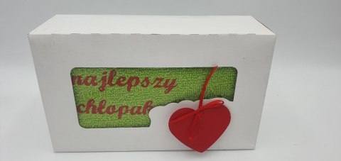 Ręcznik 50 x 100 cm w kartoniku Najlepszy Chłopak FUZJA-SĄSIAD Ręcznik 50 x 100 cm w kartoniku Najlepszy Chłopak FUZJA-SĄSIAD
