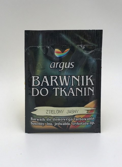 Barwnik do tkanin bez gotowania zielony jasny REKOL