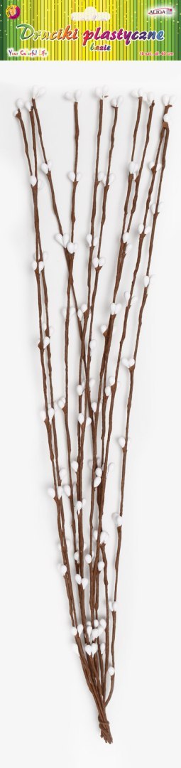Druciki plastyczne bazie 40cm 10szt. | DPW-0080 ALIGA