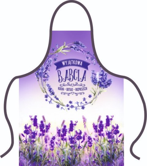 Fartuch premium Babcia lawenda | 149 AARON-humor Fartuch premium Babcia lawenda | 149 AARON-humor