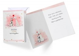 Karnet walentynki | PR-391 PASSION CARS KUKARTKA