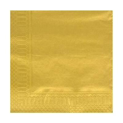 Serwetka 33x33 złota 20szt SJ0015 GAJO-torebki ,serwetki Serwetka 33x33 złota 20szt SJ0015 GAJO-torebki ,serwetki