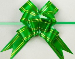 Wstążka 3cm x 50 cm 10szt zielona Wst-0010 GAJO-torebki ,serwetki