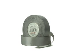 Wstążka satynowa 4szt. szara 12mm/32m | AX12-18 ALIGA