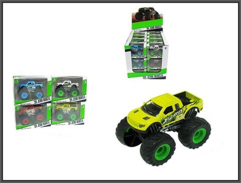 Monster truck 9cm HIPO - zabawki Monster truck 9cm HIPO - zabawki
