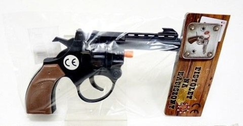 Pistolet na kapiszony 7344 15cm TRIFOX Pistolet na kapiszony 7344 15cm TRIFOX