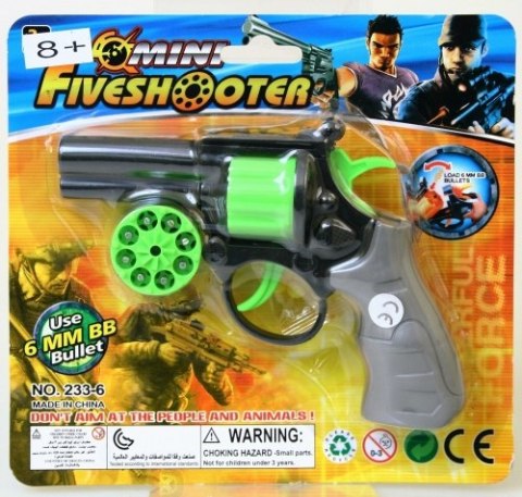 Pistolet na spłonkę i kulki na blistrze TRIFOX Pistolet na spłonkę i kulki na blistrze TRIFOX