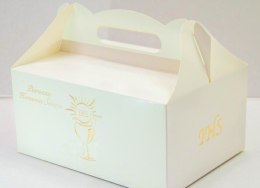 Pudełka na ciasto 10szt KOMUNIA 19x14cm 8237 GAJO-torebki ,serwetki