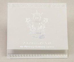 Zaproszenie 10szt. KOMUNIA ŚW. | 8138 GAJO-torebki ,serwetki