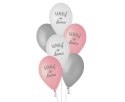 Balony Premium Witaj w domu różowe 12" 6szt. GODAN Balony Premium Witaj w domu różowe 12" 6szt. GODAN