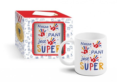 Kubek Boss 300ml Nasza Pani jest super BGtech - śmieszne kubki