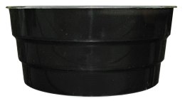 Miska stroik 16 cm czarna POLPLAST