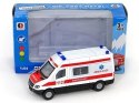 Samochód metalowy policja/ambulans 1:64 ADAR Samochód metalowy policja/ambulans 1:64 ADAR