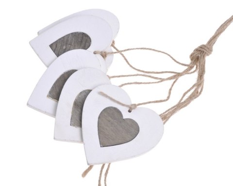 Zawieszka serduszka 7cm 5szt. | 5CAN6979 CANEA Zawieszka serduszka 7cm 5szt. | 5CAN6979 CANEA