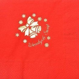 Serwetka 33x33cm Boże Narodzenie SBD-0005 GAJO-torebki ,serwetki