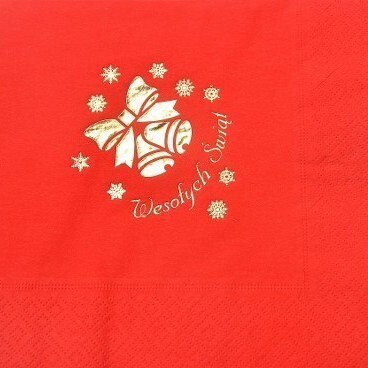 Serwetka 33x33cm Boże Narodzenie SBD-0005 GAJO-torebki ,serwetki Serwetka 33x33cm Boże Narodzenie SBD-0005 GAJO-torebki ,serwetki