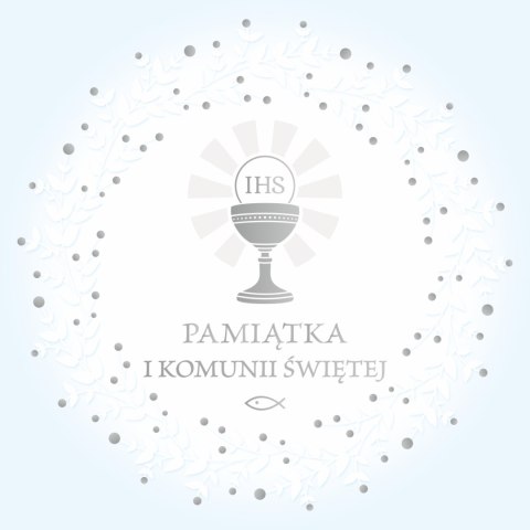 Karnet Pamiątka Pierwszej Komunii | KS-55 ART NUVO - kartki