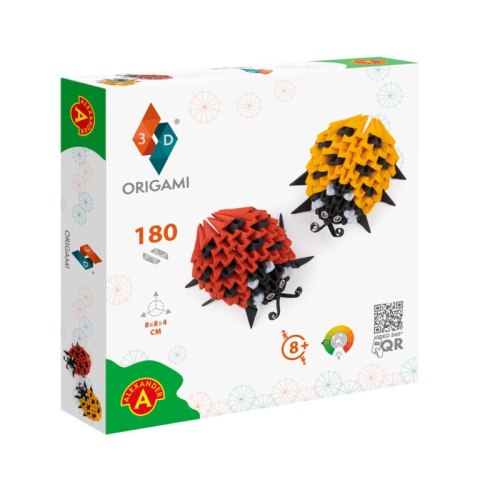 Zestaw kreatywny Origami 3D - Biedronki ALEXANDER - GRY Zestaw kreatywny Origami 3D - Biedronki ALEXANDER - GRY