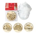 Zestaw kul akrylowych z drewnokształtami 5szt. 12cm | AZD-12 ALIGA Zestaw kul akrylowych z drewnokształtami 5szt. 12cm | AZD-12 ALIGA