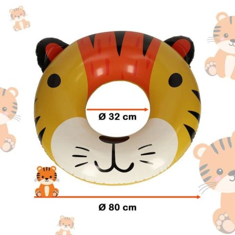Koło do pływania kółko 80 cmTYGRYSEK KX4919 KONTEX Koło do pływania kółko 80 cmTYGRYSEK KX4919 KONTEX