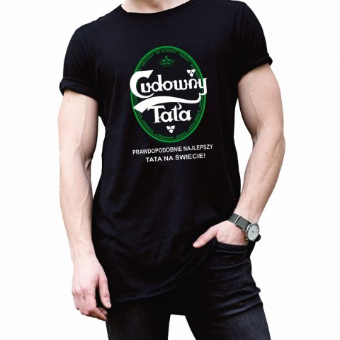 Koszulka CUDOWNY TATA AARON-humor Koszulka CUDOWNY TATA AARON-humor