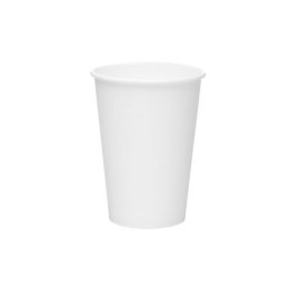 Kubek papierowy BIAŁY 180ml bez nadruku 100szt. | 06-035-18010A Plast - opakowania,woreczki strunowe